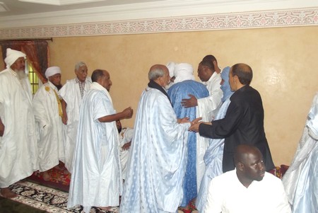 Le guide spirituel de la Tariqa qadiriya, Cheikh Baba Ahmed Boudemaa en Mauritanie