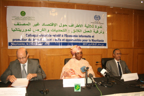 Ouverture d'un colloque relatif à l'économie informelle Ouverture d'un colloque relatif à l'économie informelle