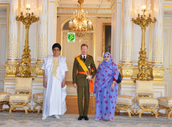 Notre ambassadeur au Luxembourg présente ses lettres de créance Notre ambassadeur au Luxembourg présente ses lettres de créance