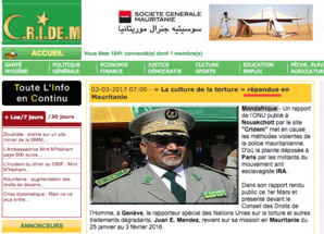 Torture en Mauritanie : mensonges, graves omissions de la presse et faiblesses du rapporteur de l'ONU... Torture en Mauritanie : mensonges, graves omissions de la presse et faiblesses du rapporteur de l'ONU...