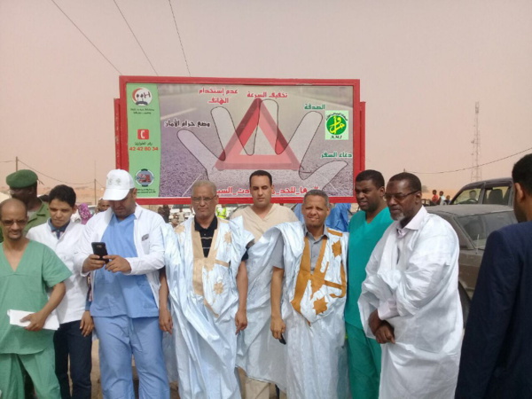 Campagnes de santé et de sensibilisation sur la sécurité routière à Wad-Naga Campagnes de santé et de sensibilisation sur la sécurité routière à Wad-Naga