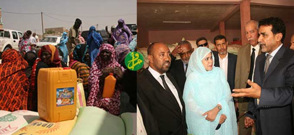 Distribution gratuite de denrées alimentaires aux 20000 familles les plus vulnérables de la moughataa de Riyad Distribution gratuite de denrées alimentaires aux 20000 familles les plus vulnérables de la moughataa de Riyad