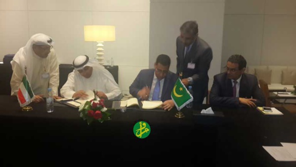 Signature de conventions de prêt entre la Mauritanie et le Fonds Koweïtien pour le Développement Signature de conventions de prêt entre la Mauritanie et le Fonds Koweïtien pour le Développement