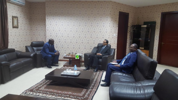 Le ministre des affaires étrangères reçoit le chef du bureau de l’ONU pour l’Afrique et le Sahel Le ministre des affaires étrangères reçoit le chef du bureau de l’ONU pour l’Afrique et le Sahel
