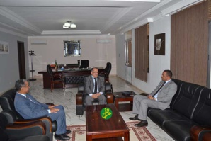 Le président du Sénat reçoit l’ambassadeur d’Egypte Le président du Sénat reçoit l’ambassadeur d’Egypte