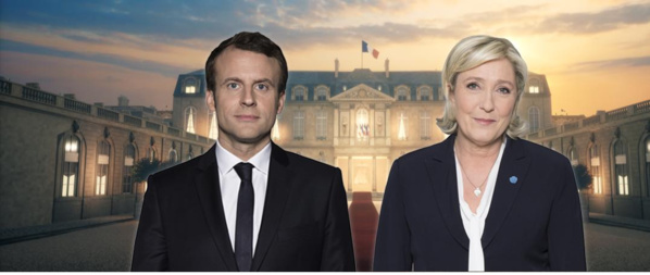 Election présidentielle : Emmanuel Macron (23,7%) et Marine Le Pen (21,7%) qualifiés pour le second tour, selon une estimation Ipsos/Sopra Steria Election présidentielle : Emmanuel Macron (23,7%) et Marine Le Pen (21,7%) qualifiés pour le second tour, selon une estimation Ipsos/Sopra Steria