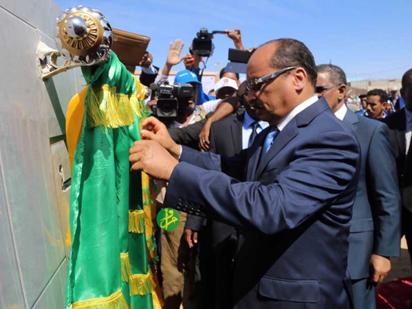Aziz en campagne à Nouadhibou