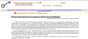 Tenez-vous bien : voilà ce que pensait Lo Gourmo en 2006 du verrou constitutionnel…