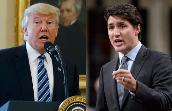 Donald Trump déclare la guerre, commerciale, au Canada Donald Trump déclare la guerre, commerciale, au Canada