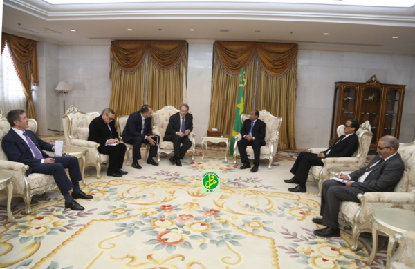 Le Président de la République reçoit le vice- ministre russe des affaires étrangères Le Président de la République reçoit le vice- ministre russe des affaires étrangères