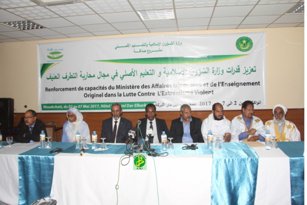 Atelier de renforcement des capacités du ministère des affaires islamiques dans la lutte contre l'extrémisme violent Atelier de renforcement des capacités du ministère des affaires islamiques dans la lutte contre l'extrémisme violent