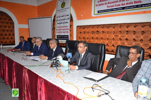 Atelier de concertation sur le code des droits réels Atelier de concertation sur le code des droits réels