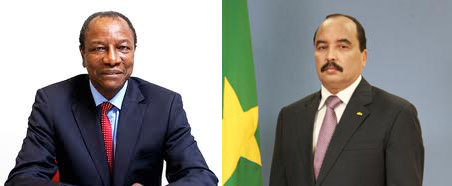 Le Président de la République reçoit une communication téléphonique de son homologue guinéen Le Président de la République reçoit une communication téléphonique de son homologue guinéen