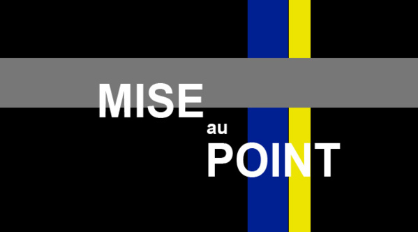 Précision à l’attention de l’Ambassadeur de la Mauritanie au Mali Précision à l’attention de l’Ambassadeur de la Mauritanie au Mali