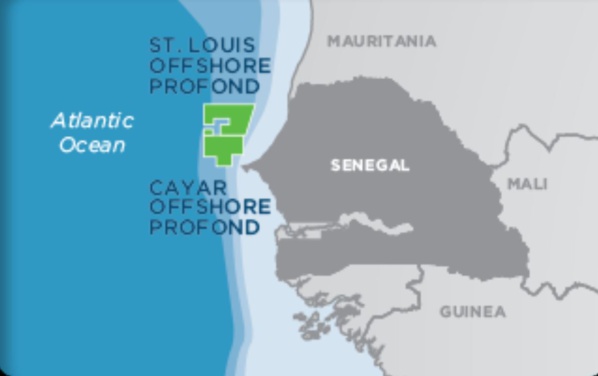 Kosmos annonce la découverte d'un important gisement de gaz sur le puits Cayar