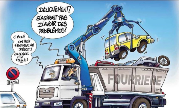 Le groupement de la sécurité routière décide le retrait de ses agents des fourrières Le groupement de la sécurité routière décide le retrait de ses agents des fourrières