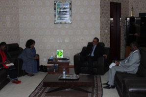 Le ministre des affaires étrangères reçoit la représentante spéciale adjointe du secrétaire général de l’ONU pour l’Afrique de l’Ouest et le Sahel Le ministre des affaires étrangères reçoit la représentante spéciale adjointe du secrétaire général de l’ONU pour l’Afrique de l’Ouest et le Sahel