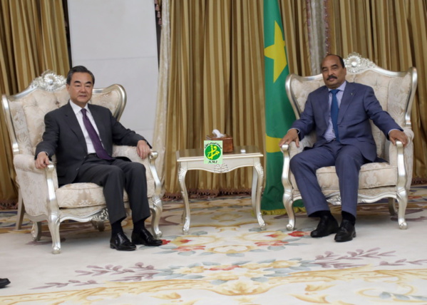 Le Président de la République reçoit le ministre chinois des affaires étrangères Le Président de la République reçoit le ministre chinois des affaires étrangères