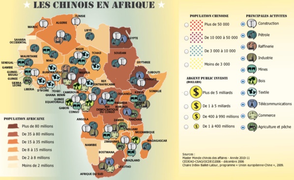 La Chine est en train d’évincer la France de la côte atlantique de l’Afrique La Chine est en train d’évincer la France de la côte atlantique de l’Afrique