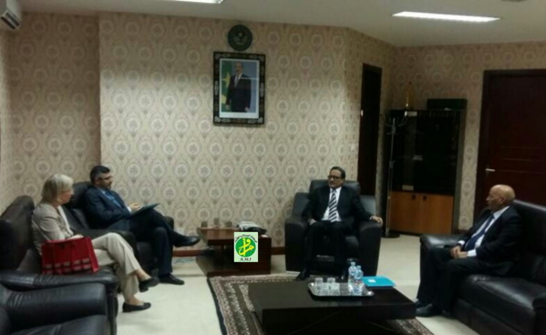 Le ministre des Affaires étrangères reçoit l’ambassadeur, Chef de la délégation européenne Le ministre des Affaires étrangères reçoit l’ambassadeur, Chef de la délégation européenne