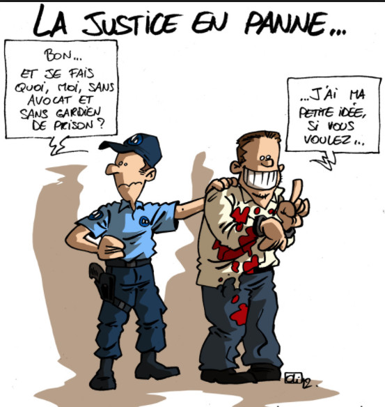 Le ministère de la justice souligne l’illégalité de la grève des greffiers Le ministère de la justice souligne l’illégalité de la grève des greffiers
