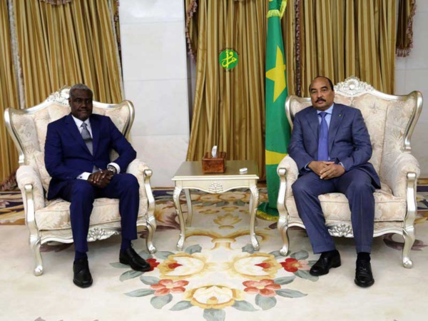 Départ du président de la commission de l'Union Africaine Départ du président de la commission de l'Union Africaine