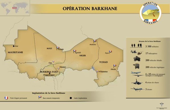 Force conjointe du G5 Sahel : Barkhane sur le départ ? Force conjointe du G5 Sahel : Barkhane sur le départ ?