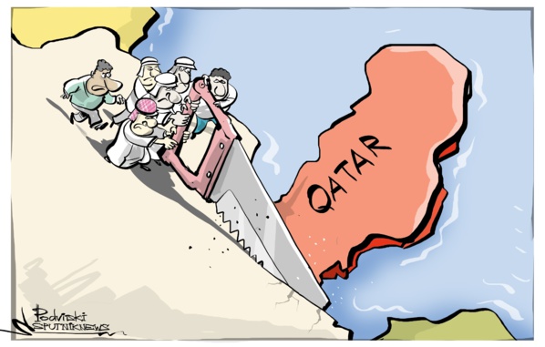 Qatar: guerre totale dans les médias et sur les réseaux sociaux du Golfe Qatar: guerre totale dans les médias et sur les réseaux sociaux du Golfe