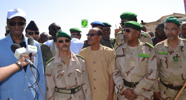Lancement par la Défense Nationale d’une campagne d’assainissement dans la Moughataa d’Arafat