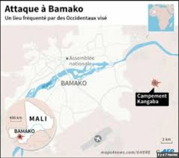 Mali: deux morts dans une attaque jihadiste près de Bamako, plus de 30 civils sauvés Mali: deux morts dans une attaque jihadiste près de Bamako, plus de 30 civils sauvés