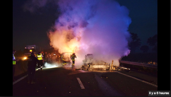 France: accident provoqué par un barrage de migrants, un mort France: accident provoqué par un barrage de migrants, un mort