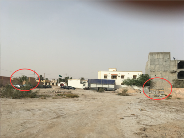 Désormais une construction pirate aveugle le commissariat devant l'ambassade du Sénégal... Désormais une construction pirate aveugle le commissariat devant l'ambassade du Sénégal...