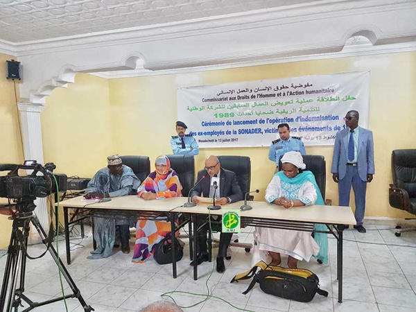 Mise en œuvre de la dernière phase du « dossier du passif humanitaire en Mauritanie