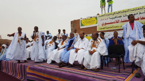 Mauritanie : des marches à l’intérieur du pays pour rejeter les amendements constitutionnels Mauritanie : des marches à l’intérieur du pays pour rejeter les amendements constitutionnels