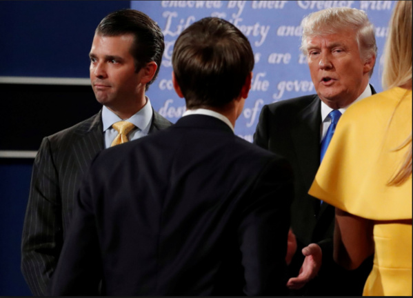 Le Sénat auditionnera le fils de Donald Trump la semaine prochaine