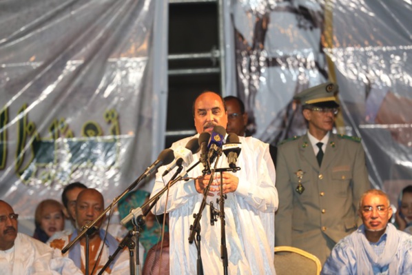 Le Président de la République préside le premier meeting de la campagne du référendum constitutionnel du 5 août prochain.