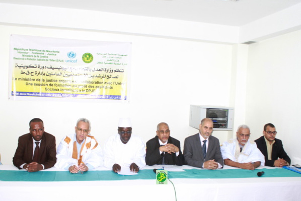 Clôture de l’atelier de formation des assistants sociaux travaillant au ministère de la justice Clôture de l’atelier de formation des assistants sociaux travaillant au ministère de la justice