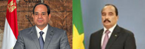 Le Président de la République félicite le président égyptien Le Président de la République félicite le président égyptien