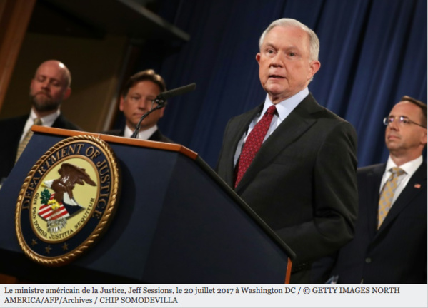 Le sort du ministre américain de la Justice semble scellé Le sort du ministre américain de la Justice semble scellé