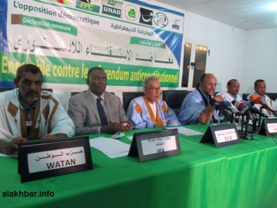 Le rejet du référendum "anticonstitutionnel" s'est justifié, selon Ould Mansour Le rejet du référendum "anticonstitutionnel" s'est justifié, selon Ould Mansour