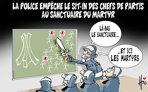 Les sénateurs en sit-in dans leur siège demandent à Ould Abdel Aziz de renoncer au référendum Les sénateurs en sit-in dans leur siège demandent à Ould Abdel Aziz de renoncer au référendum
