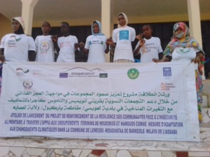 Mise en œuvre du programme AMCC en Mauritanie : Des actions concrètes initiées par APEP à Liweyssi