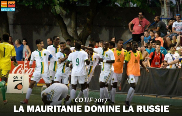 COTIF 2017 : belle performance des Mourabitounes U-20 vainqueurs de russes 3-1