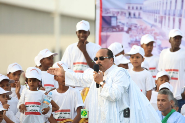 Le Président de la République préside le méga-meeting de clôture de la campagne du référendum du samedi prochain Le Président de la République préside le méga-meeting de clôture de la campagne du référendum du samedi prochain