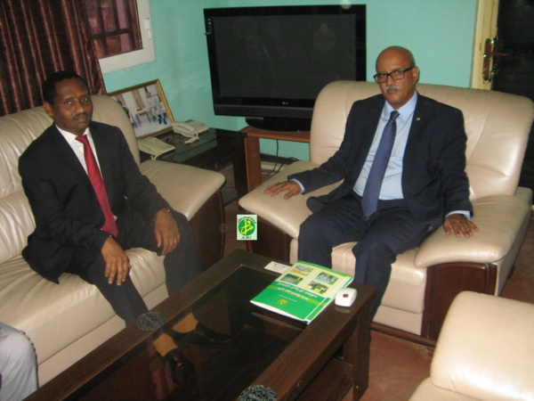 Le commissaire aux droits de l'homme reçoit l'ambassadeur soudanais Le commissaire aux droits de l'homme reçoit l'ambassadeur soudanais