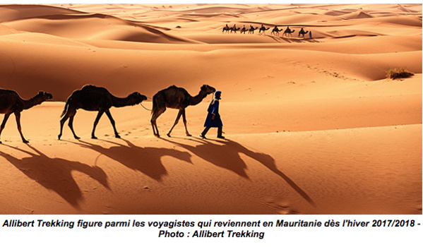 Mauritanie : 4 circuits dès mi-décembre 2017 pour Allibert Trekking Mauritanie : 4 circuits dès mi-décembre 2017 pour Allibert Trekking