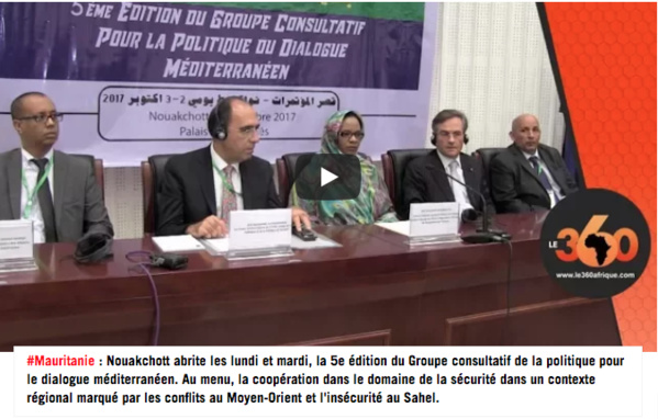 Vidéo. Mauritanie: la sécurité au menu d'une rencontre entre l'OTAN et des pays méditerranéens Vidéo. Mauritanie: la sécurité au menu d'une rencontre entre l'OTAN et des pays méditerranéens