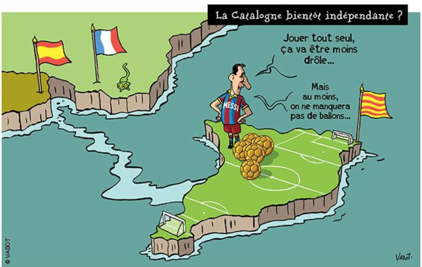 En cas d'indépendance, la Catalogne serait exclue de l'UE En cas d'indépendance, la Catalogne serait exclue de l'UE