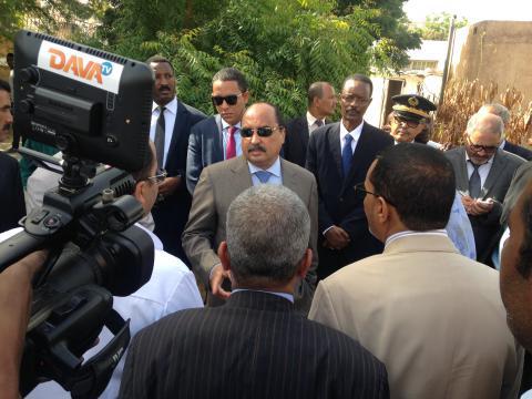 Le Président de la République souligne que ses visites dans les trois wilayas de Nouakchott étaient positives Le Président de la République souligne que ses visites dans les trois wilayas de Nouakchott étaient positives