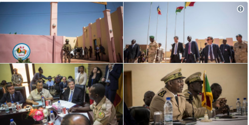 Visite des ambassadeurs du Conseil de sécurité au QG de la force G5 Sahel ( photos ) Visite des ambassadeurs du Conseil de sécurité au QG de la force G5 Sahel ( photos )